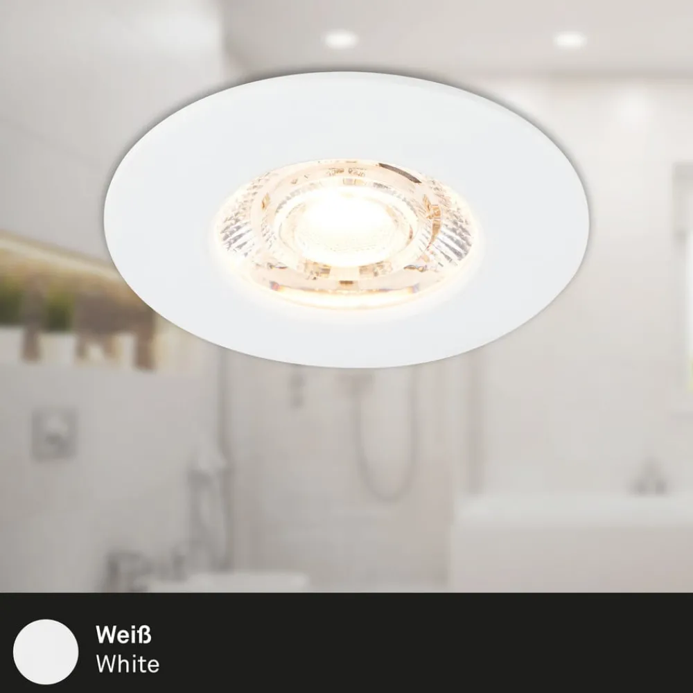 Briloner Loftlamper|Indbygningsspots > Kulana Mini indbygget spot LED IP44 3 stk hvid