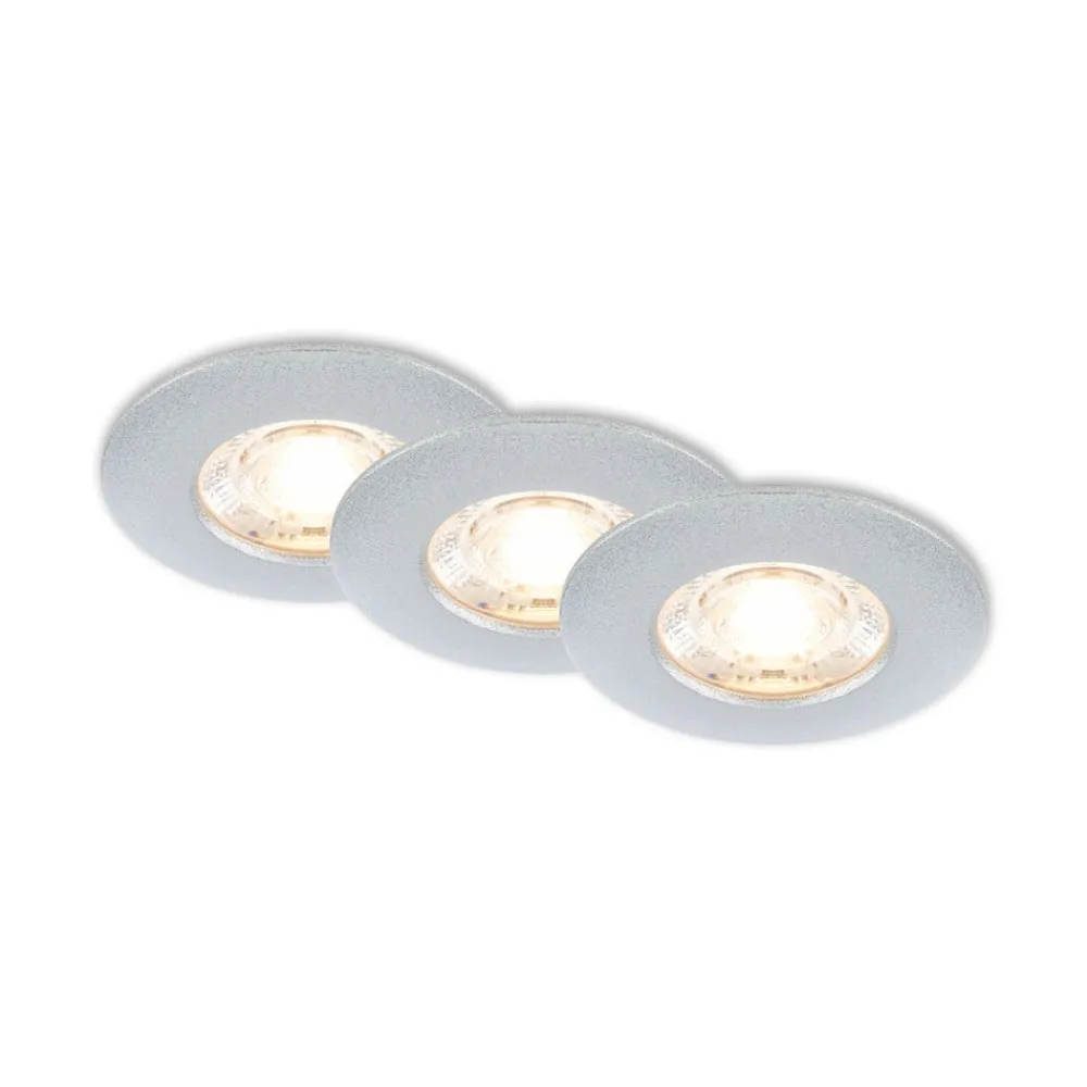Briloner Loftlamper|Indbygningsspots > Kulana Mini indbygget spot med LED IP44 3er krom
