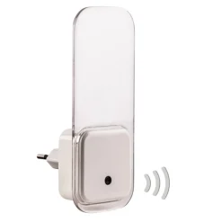 Væglamper ^ Müller-Licht Kuma LED-stikkontaktlampe m. sensor