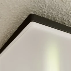 Lucande Terrassebelysning|Udendørs Loftlamper > Kvadratisk LED-loftslampe Henni udendørs
