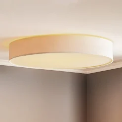 Loftlamper ^ Nowodvorski Lighting Laguna loftslampe, creme, Ø 100 cm