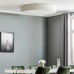 Loftlamper ^ Nowodvorski Lighting Laguna loftslampe, creme, Ø 100 cm