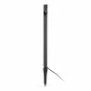 FARO BARCELONA Udendørs Spot > Lampe med jordspyd Bezel, sort, aluminium, højde 60 cm