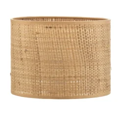 Lampeskærme ^ HELAM Lampeskærm Abba E27 Ø20/højde 15 cm, rattan