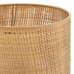Lampeskærme ^ HELAM Lampeskærm Abba E27 Ø20/højde 15 cm, rattan