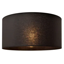 Lampeskærme ^ HELAM Lampeskærm Alba, Ø 40 cm, E27, sort