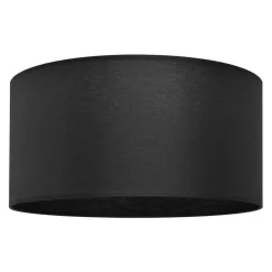 Lampeskærme ^ HELAM Lampeskærm Alba, Ø 40 cm, E27, sort