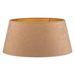 Lampeskærme ^ Duolla Lampeskærm Cone højde 25,5 cm, beige/guld
