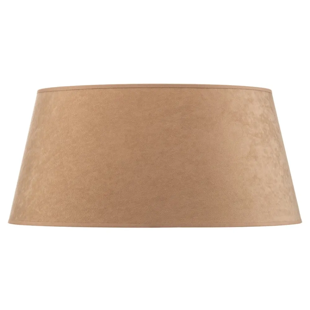 Lampeskærme ^ Duolla Lampeskærm Cone højde 25,5 cm, beige/guld