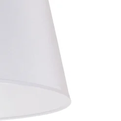 Duolla Lampeskærme > Lampeskærm Cone højde 25,5 cm, chintz hvid