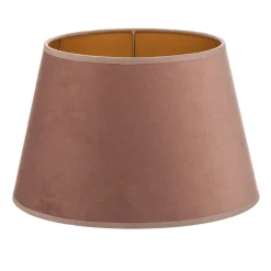 Lampeskærme ^ Duolla Lampeskærm Cone højde 18 cm, lyserød/guld