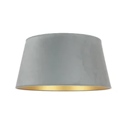 Lampeskærme ^ Duolla Lampeskærm Cone højde 22,5 cm, mintgrøn/guld