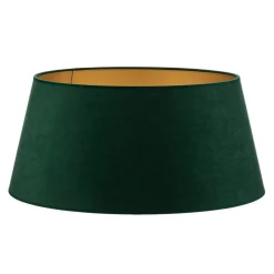Duolla Lampeskærme > Lampeskærm Cone højde 25,5 cm, mørkegrøn/guld