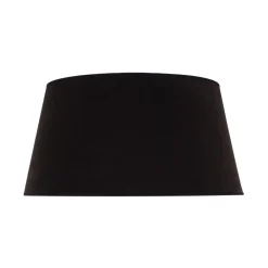 Lampeskærme ^ Duolla Lampeskærm Cone højde 25,5 cm, sort/guld