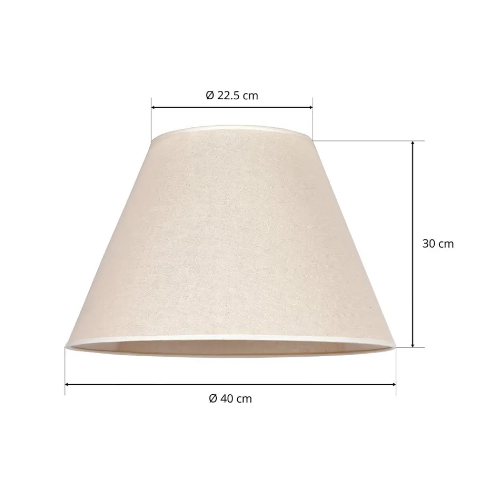 Lampeskærme ^ Duolla Lampeskærm Pseudosofia til gulvlampe beige