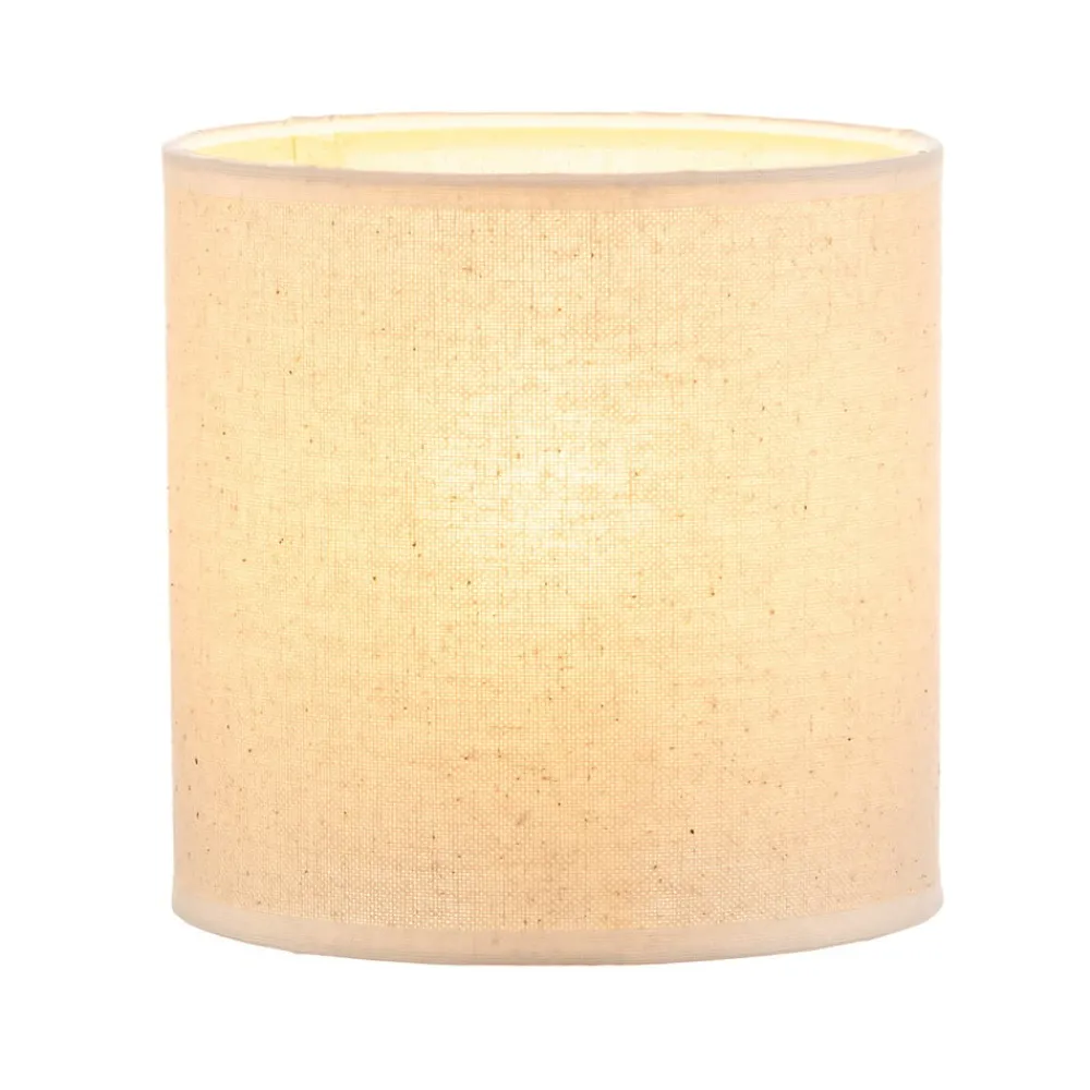 Duolla Lampeskærme > Lampeskærm Roller, beige, Ø 15 cm, højde 15 cm