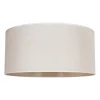 Lampeskærme ^ Duolla Lampeskærm Roller, beige, Ø 50 cm, højde 24 cm