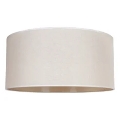 Lampeskærme ^ Duolla Lampeskærm Roller, beige, Ø 50 cm, højde 24 cm