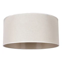 Lampeskærme ^ Duolla Lampeskærm Roller, beige, Ø 50 cm, højde 24 cm