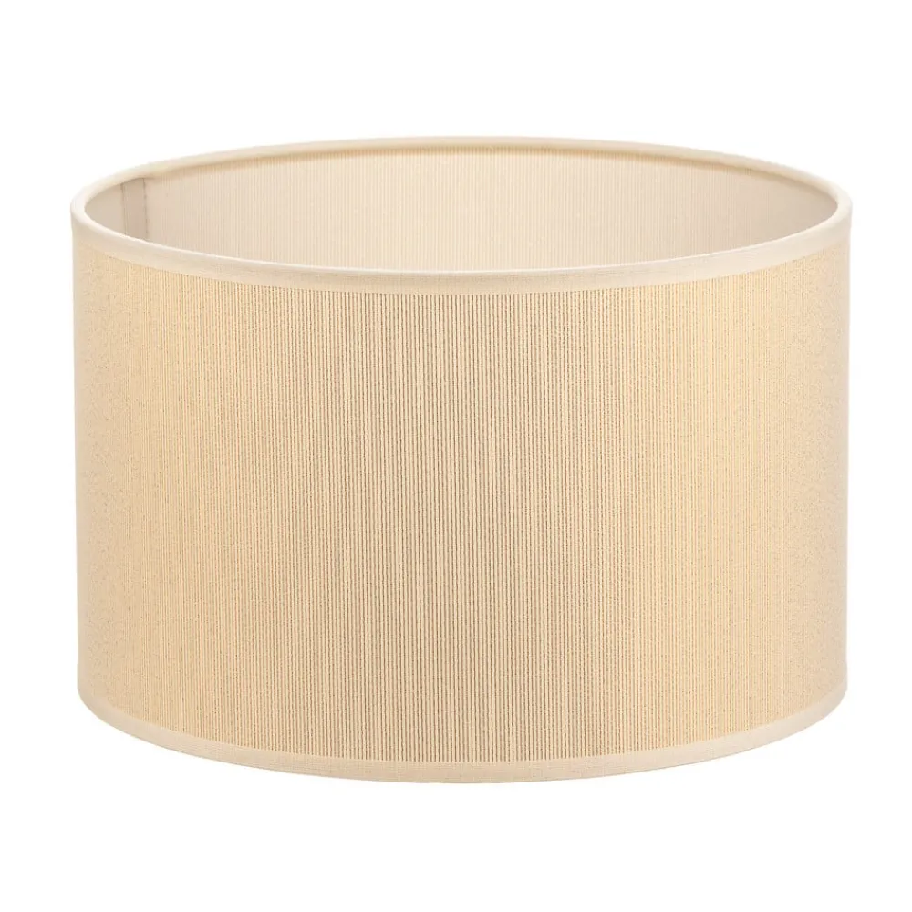 Lampeskærme ^ Duolla Lampeskærm Roller Ø 25 cm, ecru/guld