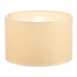 Lampeskærme ^ Duolla Lampeskærm Roller Ø 25 cm, ecru/guld