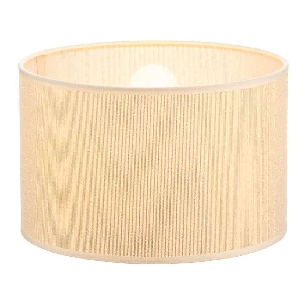Lampeskærme ^ Duolla Lampeskærm Roller Ø 25 cm, ecru/guld