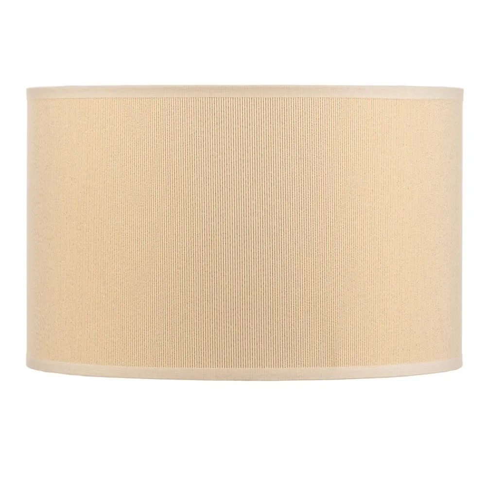 Lampeskærme ^ Duolla Lampeskærm Roller Ø 25 cm, ecru/guld