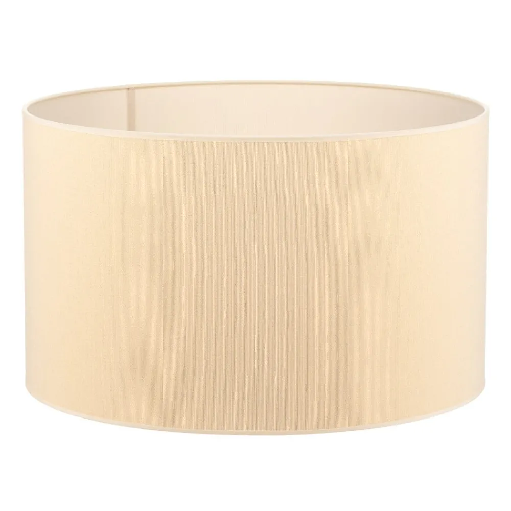 Lampeskærme ^ Duolla Lampeskærm Roller Ø 50 cm, ecru/guld