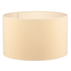 Lampeskærme ^ Duolla Lampeskærm Roller Ø 50 cm, ecru/guld
