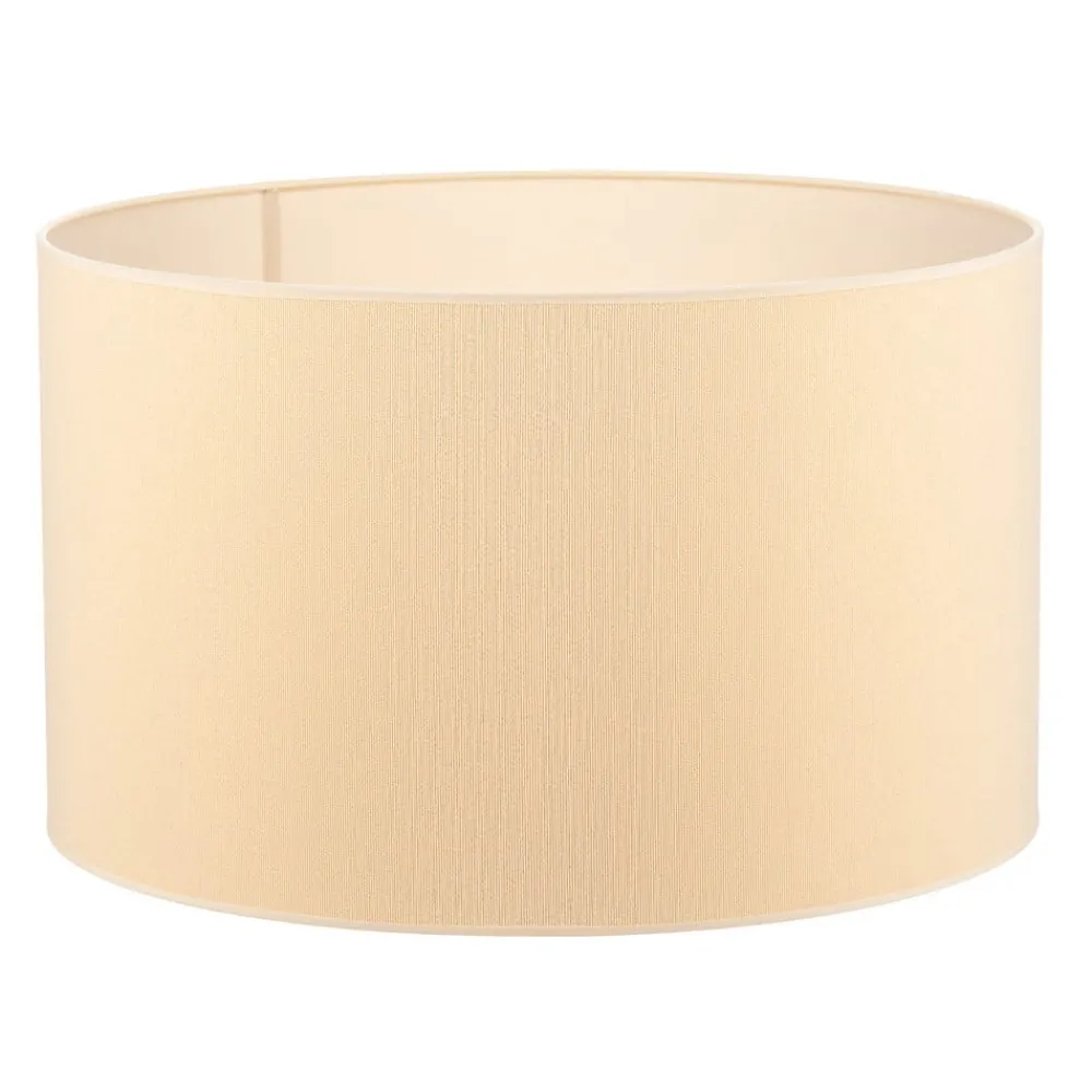 Lampeskærme ^ Duolla Lampeskærm Roller Ø 50 cm, ecru/guld