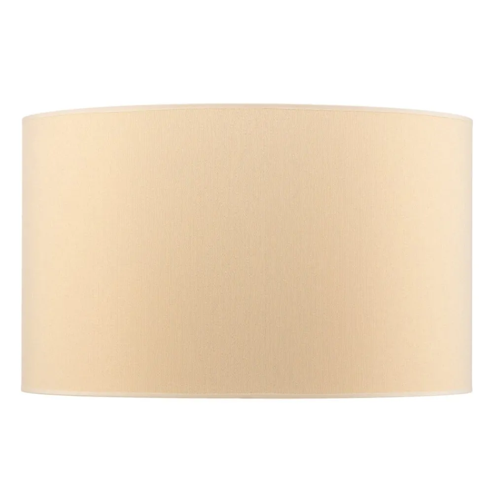 Lampeskærme ^ Duolla Lampeskærm Roller Ø 50 cm, ecru/guld
