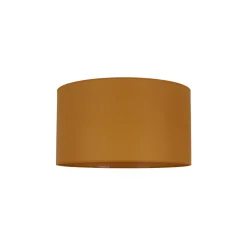 Lampeskærme ^ Duolla Lampeskærm Roller Ø 40 cm, sennepsgul