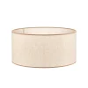 Lampeskærme ^ Duolla Lampeskærm Roller ecru/beige Ø 50 cm Højde 24 cm