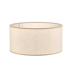 Lampeskærme ^ Duolla Lampeskærm Roller ecru/beige Ø 50 cm Højde 24 cm
