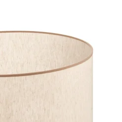Lampeskærme ^ Duolla Lampeskærm Roller ecru/beige Ø 50 cm Højde 24 cm