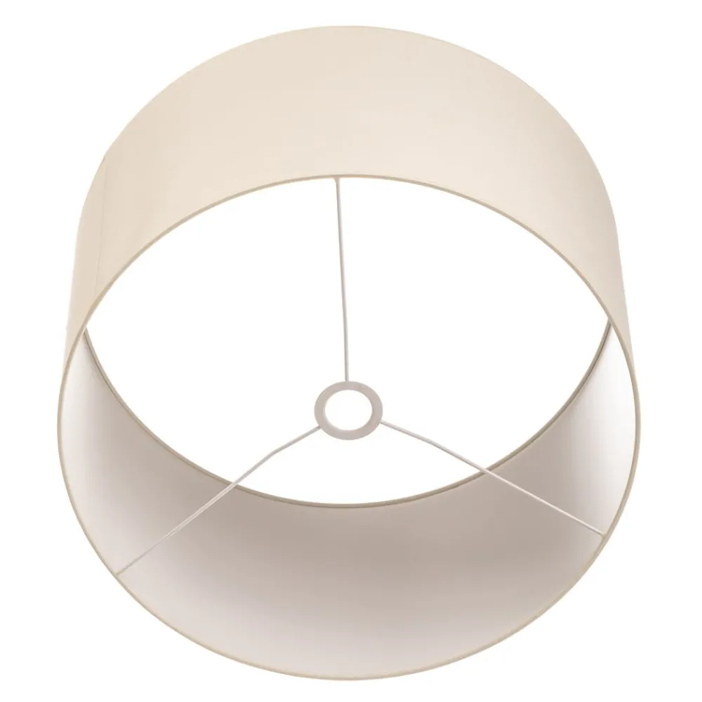 Lampeskærme ^ Duolla Lampeskærm Roller ecru bomuld Ø50cm højde 30cm