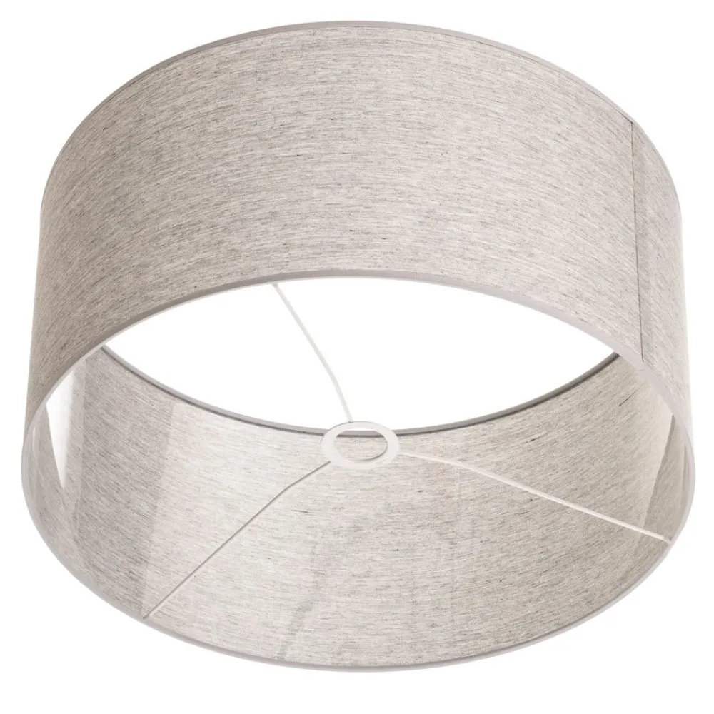 Duolla Lampeskærme > Lampeskærm Roller, grå, Ø 50 cm, højde 24 cm