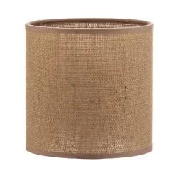 Duolla Lampeskærme > Lampeskærm Roller, lysebrun, Ø 15 cm, højde 15 cm
