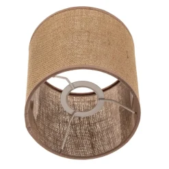 Duolla Lampeskærme > Lampeskærm Roller, lysebrun, Ø 15 cm, højde 15 cm