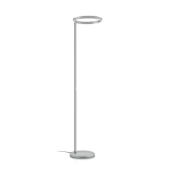 Gulvlamper ^ Knapstein Lana LED-uplight, mat nikkel, bevægelseskontrol