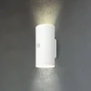 Væglampe Med Sensor|Væglamper ^ Briloner LED-akkudrevet udendørs væglampe, hvid, sensor, op/ned