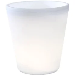 Konstsmide Dekorationsbelysning|Terrassebelysning > LED-blomsterkrukke Assisi oplyst Ø 37 cm