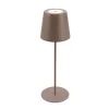 Briloner Terrassebelysning|Bordlamper > LED-bordlampe 7508012, brun, 2.700 K IP44 touchdæmper