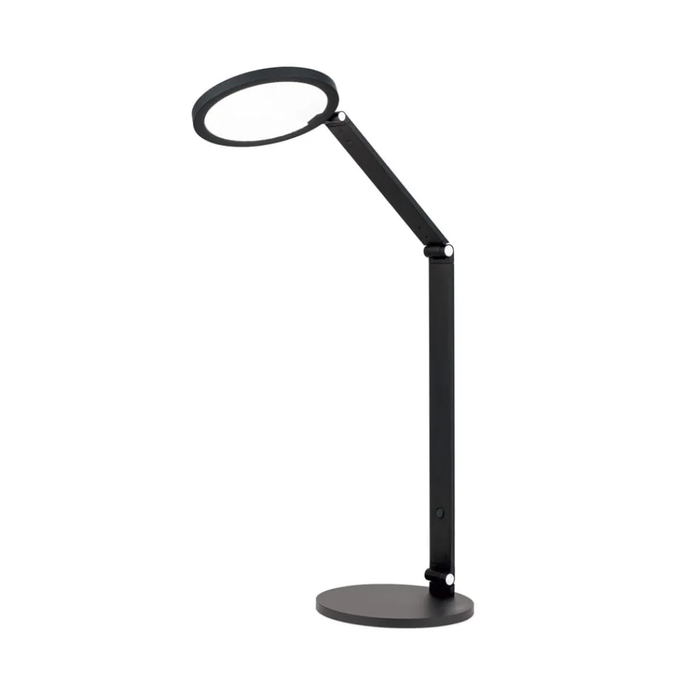ORION Arbejdsrum/Kontor > LED-bordlampe Fati, sort, højde 60 cm, aluminium, dæmper