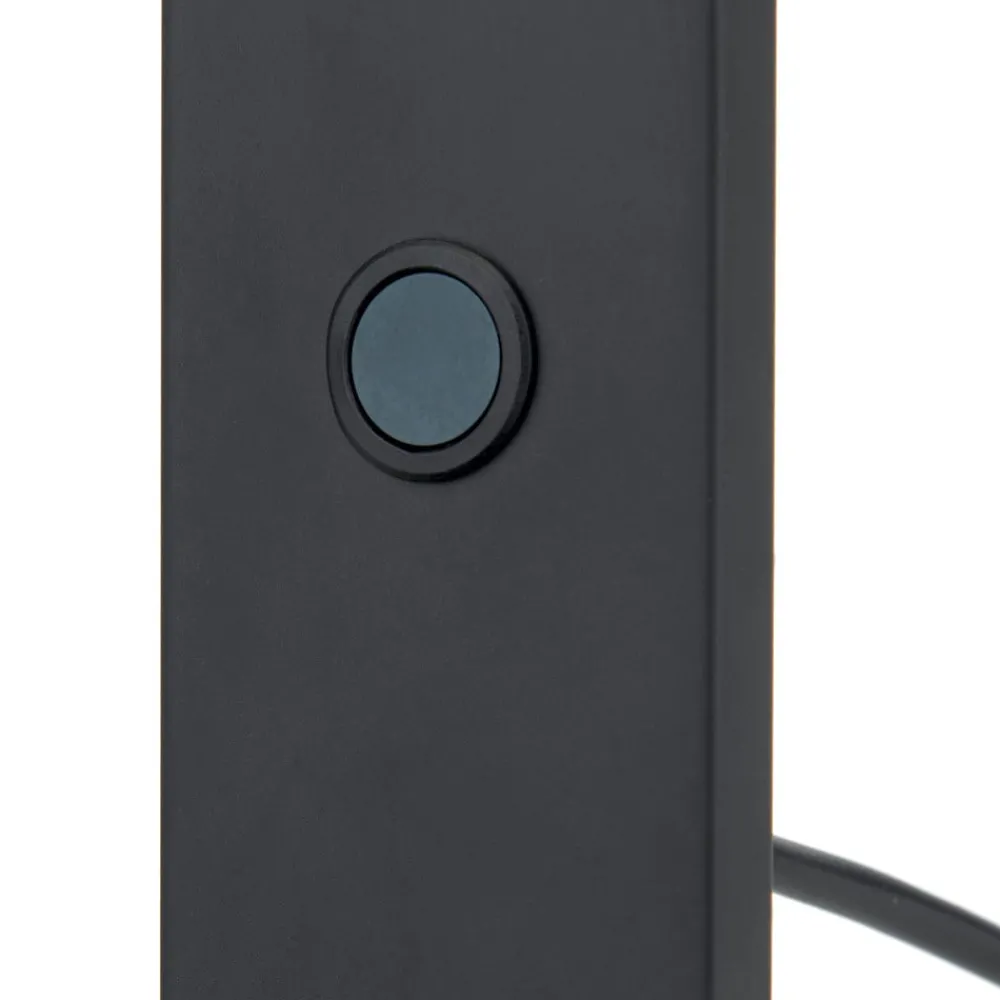 ORION Arbejdsrum/Kontor > LED-bordlampe Fati, sort, højde 60 cm, aluminium, dæmper