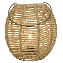 Kaemingk Dekorationsbelysning > LED-bordlampe 898043, lanterne, kabelflet