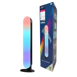 Dekorationsbelysning ^ Müller-Licht LED-bordlampe LED Light Bar, sort, RGBW-plast