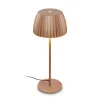 Briloner Bordlamper > LED-bordlampe Loca, brun, højde 36 cm, metal/plast