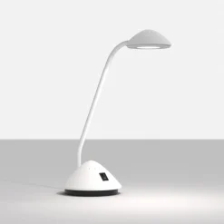 Maul Bordlamper > LED-bordlampe arc, hvid, højde 38 cm, fleksibel