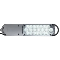 Maul Bordlamper > LED-bordlampe atlantic, sølv, højde 38 cm, klemmefod